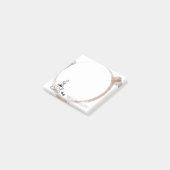 Post-it® Tache d'anneau de café (Incliné)