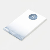 Post-it® Tache | de l'eau bleue personnalisé (Incliné)