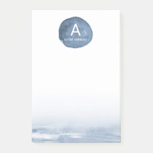 Post-it® Tache de l'eau bleue personnalisé