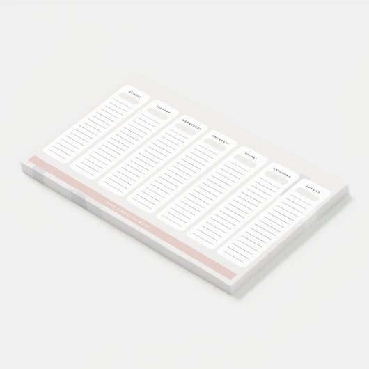 Post-it® Tâche quotidienne (Incliné)