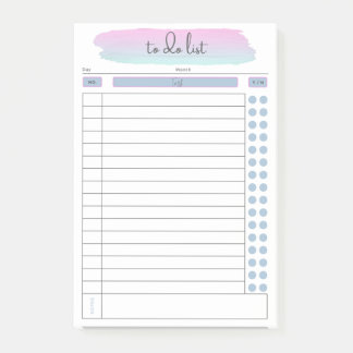 Post-it® Tâche quotidienne à effectuer après ses