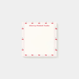 Post-it® Tâches Cueillies Cerise Bordure Glaze Chérie