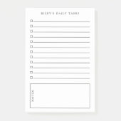 Post-it® Tâches et notes quotidiennes pratiques Ajouter un (Devant)