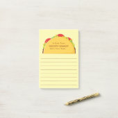Post-it® Taco Cute Kids (Sur un bureau)