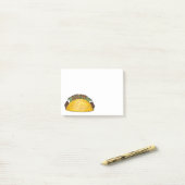 Post-it® Taco Tuesday Tex Mex Mexican Fiesta Food Foody (Sur un bureau)