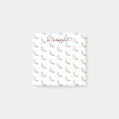 Post-it® Talons hauts noirs Emoji (Devant)