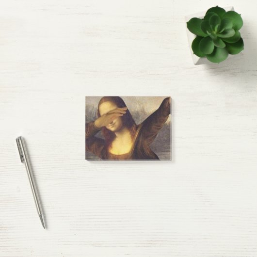Post-it® Tamponner de Mona Lisa (Bureau)