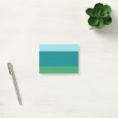 Post-it® Tanager Turquoise, Turquoise Blue et Kelly Green H (Bureau)