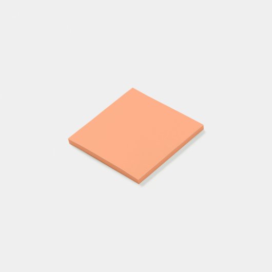 Post-it® Tangerine Atomique  (couleur unie)  (Incliné)