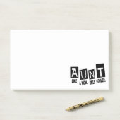 Post-it® Tante comme une mère seulement glacière (Sur un bureau)