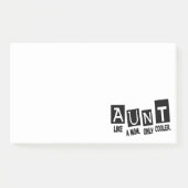 Post-it® Tante comme une mère seulement glacière (Devant)