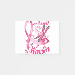 Post-it® Tante D'Un Guerrier Dragonfly Cancer Du Sein