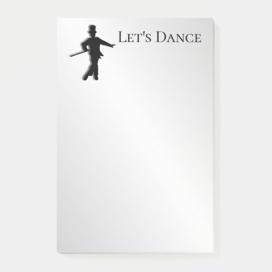 Post-it® Tap Dancer Dansons (Devant)