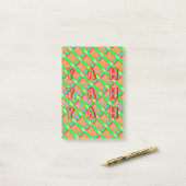 Post-it® Tapis et chiffons Art pur abstrait suprême (Sur un bureau)