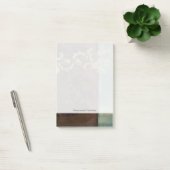 Post-it® Tapisserie Abstraite Damask par Jennifer Goldberge (Bureau)