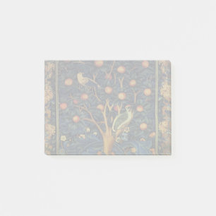 Post-it® Tapisserie Pic-vert de William Morris modèle bleu