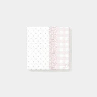 Post-it® Tapisserie Rose Pastel pour Sous-Verre 