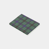 Post-it® Tartan d'écossais de plaid de clan de Davidson (Incliné)