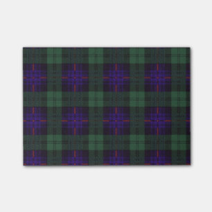 Post-it® Tartan écossais de kilt de plaid de clan de