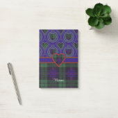 Post-it® Tartan écossais de kilt de plaid de clan de (Bureau)
