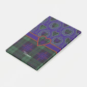 Post-it® Tartan écossais de kilt de plaid de clan de (Incliné)