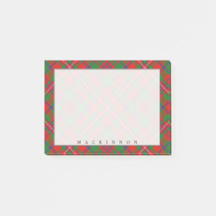 Post-it® Tartan Royal du Clan Écossais MacKinnon