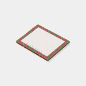 Post-it® Tartan Royal du Clan Écossais MacKinnon (Incliné)