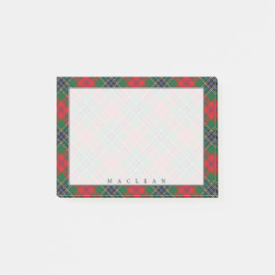Post-it® Tartan Royal du Clan Écossais MacLean