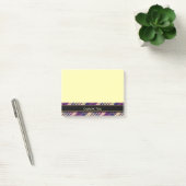 Post-it® Tartan Violet, Or et Bleu (Bureau)