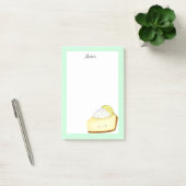 Post-it® Tarte à citron vert à clé mignonne (Bureau)