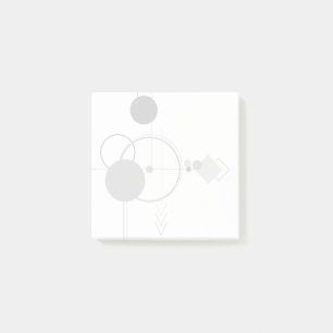 Post-it® Tatos Art Déco Moderne   Minimalisme monochrome