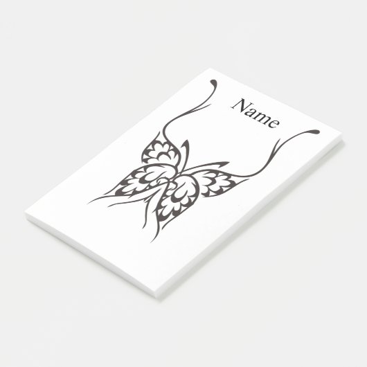 Post-it® Tatouage papillon stylisé Thunder_Cove (Incliné)