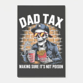 Post-it® Taxe Papa S'assurant que ce n'est pas un squelette (Devant)
