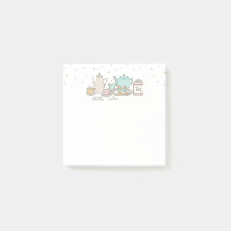 Post-it® Tea Party Set High Tea Post-It Notes Pad