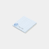 Post-it® Tea Time Teapot – Personalized Grid Sticky Notes (Incliné)