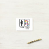 Post-it® Teacher 1 (Sur un bureau)