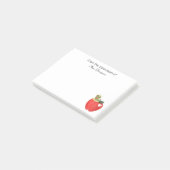 Post-it® Teacher Appreciation Classroom Red Apple Custom (Incliné)