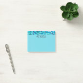 Post-it® Teacher de Crayons Bleus Cute du bureau de 4x3 (Bureau)
