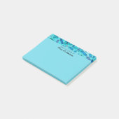 Post-it® Teacher de Crayons Bleus Cute du bureau de 4x3 (Incliné)
