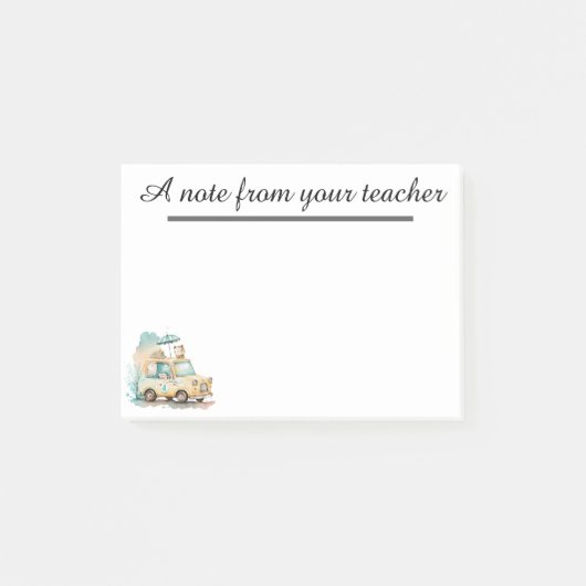 Post-it® Teacher Personalized for Elementary teachers (Devant)