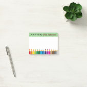 Post-it® Teacher Personnalisé Couleur Poster Notes (Bureau)