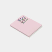 Post-it® Team la première catégorie, de nouveau aux notes (Incliné)