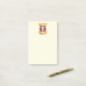 Post-it® Technicien en dialyse Néphrologie Rein (Sur un bureau)