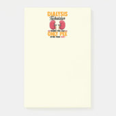 Post-it® Technicien en dialyse Néphrologie Rein (Devant)