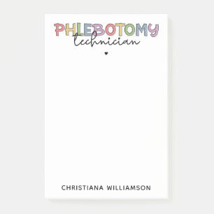 Post-it® Technicien en pharmacie sur mesure PBT Phlebotomie