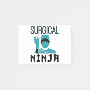 Post-it® Technologue en chirurgie Ninja Scrub Tech