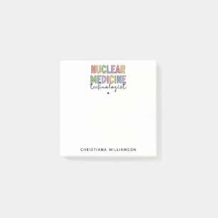 Post-it® Technologue en médecine nucléaire sur mesure CNMT
