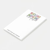 Post-it® Technologue en médecine nucléaire sur mesure CNMT  (Incliné)