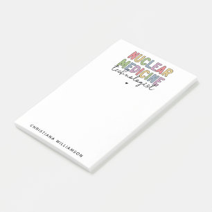 Post-it® Technologue en médecine nucléaire sur mesure CNMT