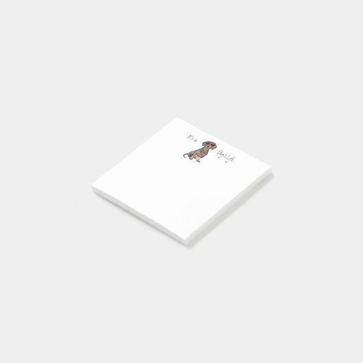 Post-it® Teckel d'été (Incliné)